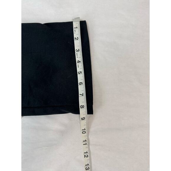 Y2K 2005 Banana Republic Martin Low-Rise Pants Career Tab Black Size 0 - Picture 6 of 9